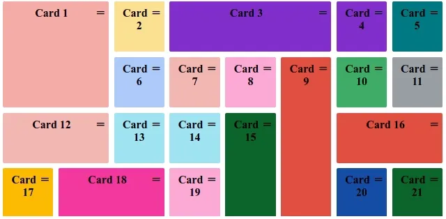 在示例仪表板上的拖放功能