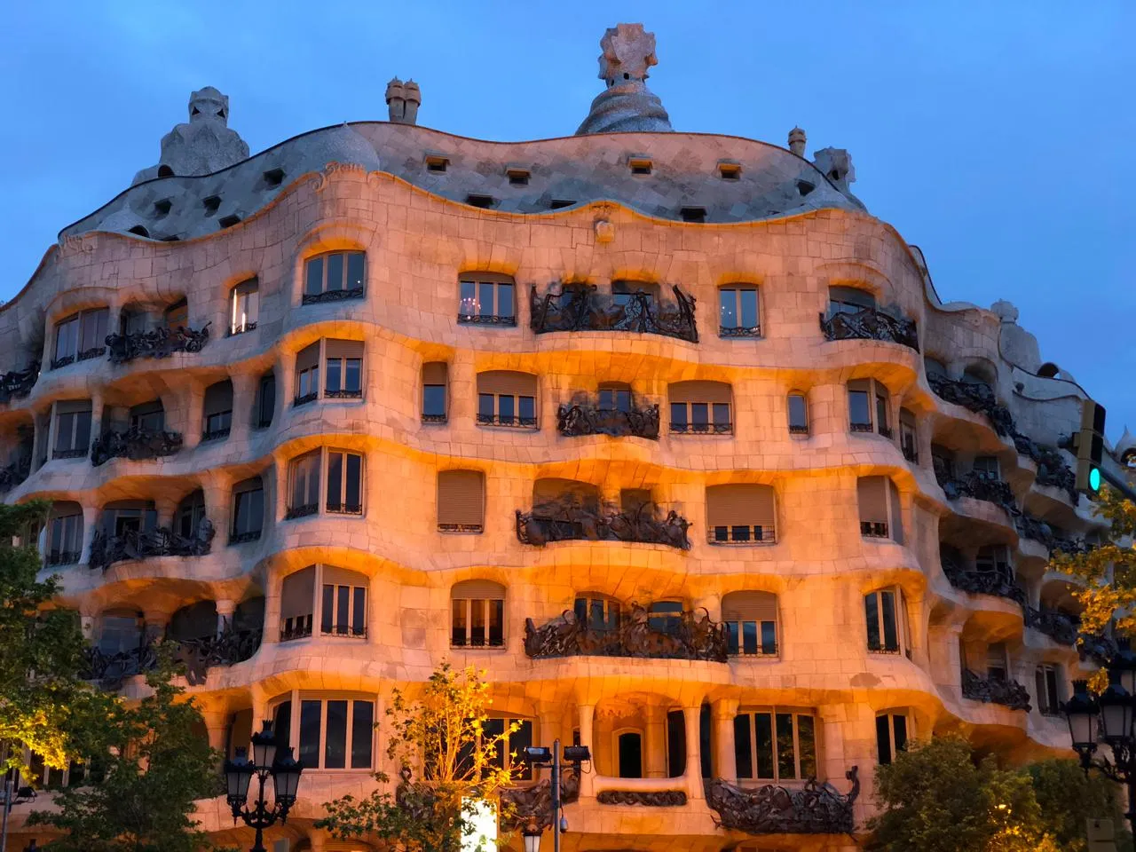 傍晚的米拉之家